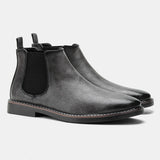 Gianluca - Bottes en Cuir Brillantes