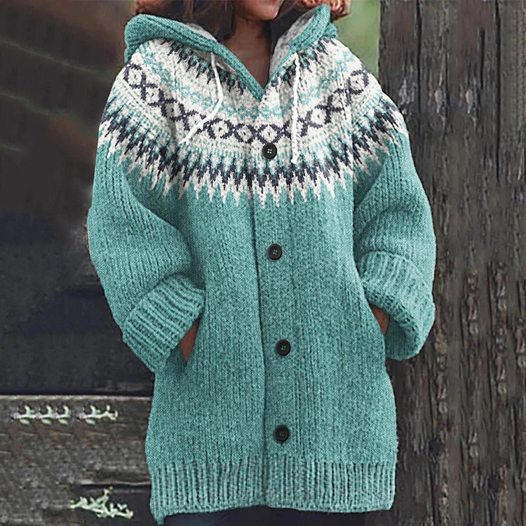 Joyika - Knitted Wool Cardigan