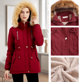 Gritta - Warm Cotton Hooded Jacket