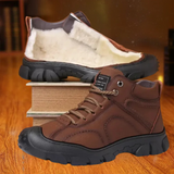 Norbertus - Casual Leather Ankle Boots