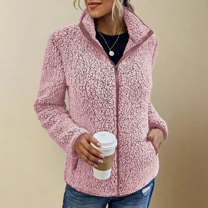 Zena - Fleece Jacket With Double Pockets