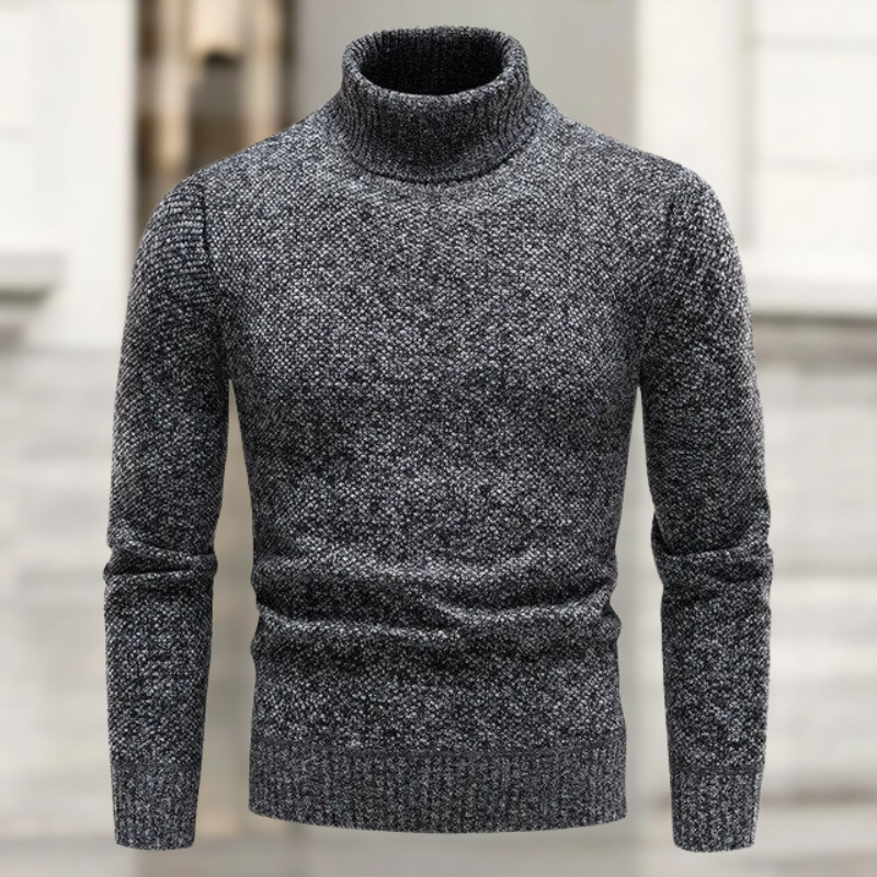 Laurin - Pull En Tricot à Col Roulé De Luxe