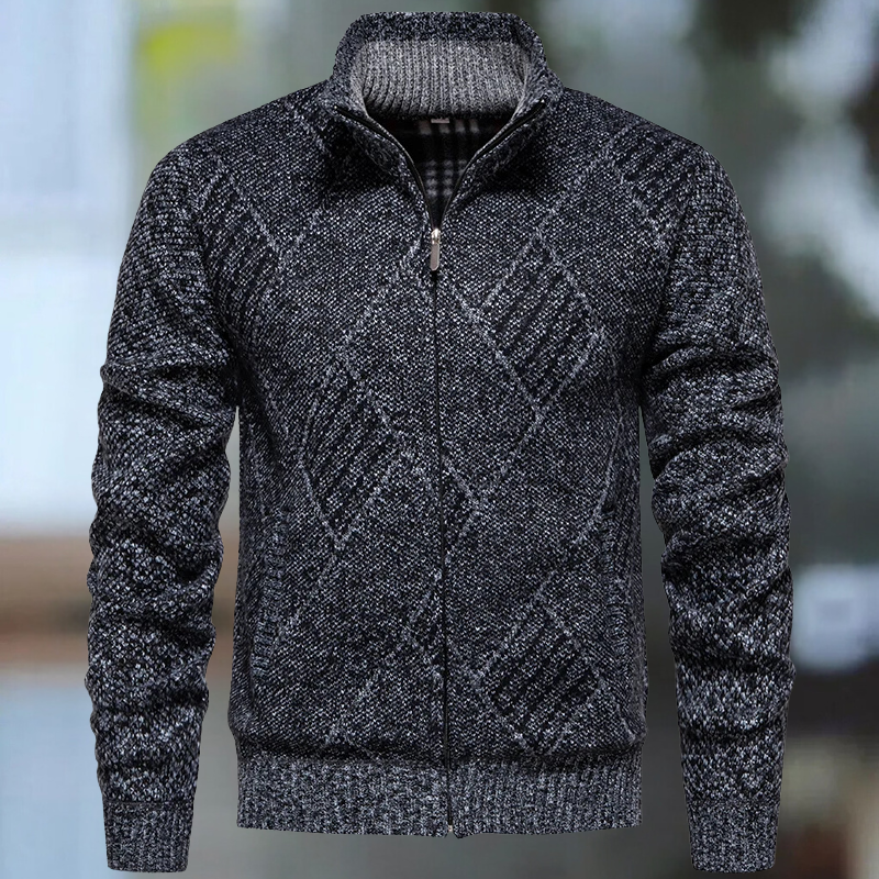 Helmut - Warm Zip-Up Sweater