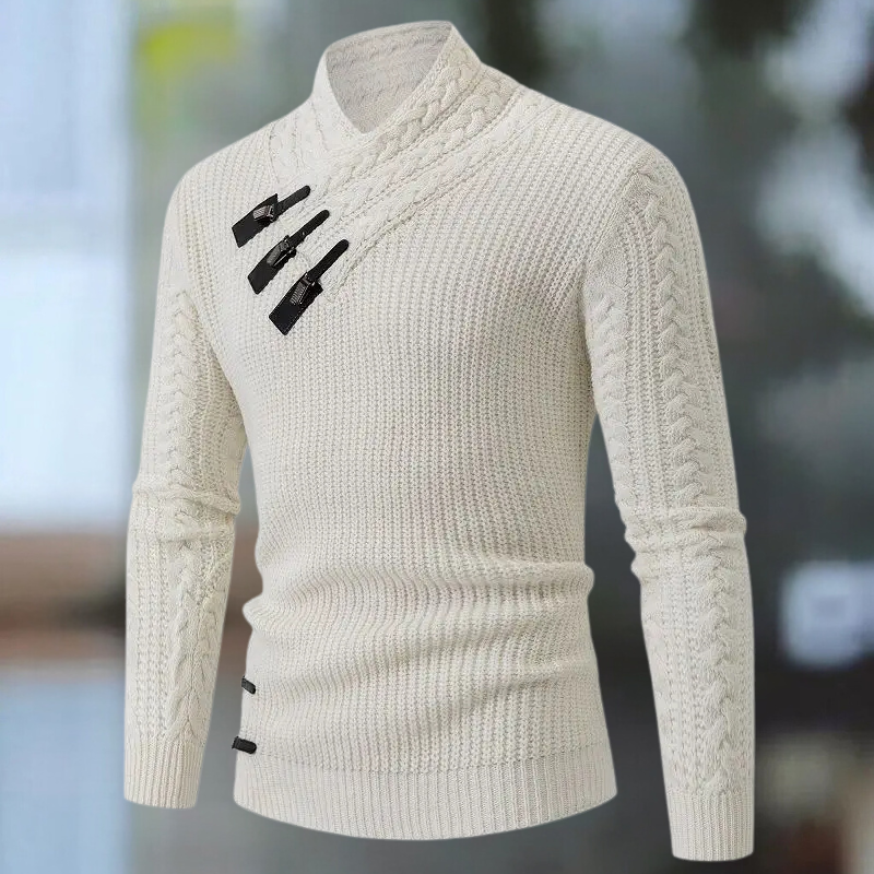 Galen - Long Sleeve Knitted Sweater