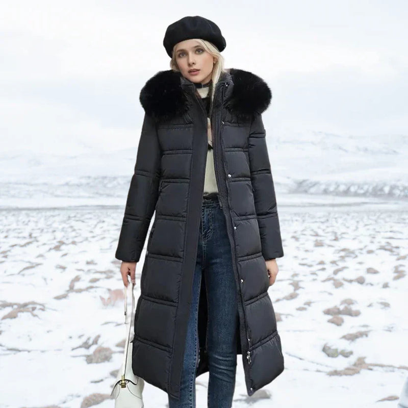 Lily - Parka d'hiver Avec Capuchon En Fourrure