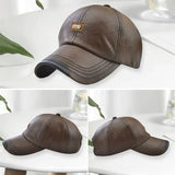 Stefanus - Comfortable Leather Cap