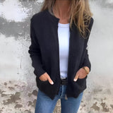 Marcia - Cozy Zip Cardigan