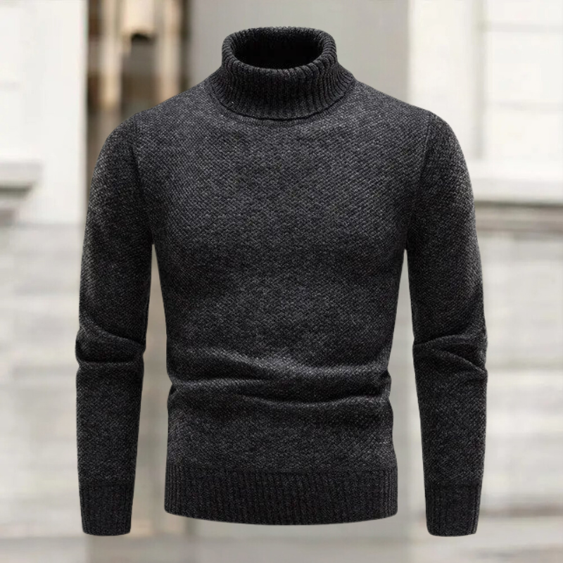 Laurin - Luxury Turtleneck Knit Sweater