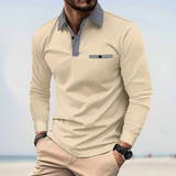 Gontran - Long Sleeve Polo Shirt