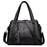 Freja - Large Capacity Leather Handbag