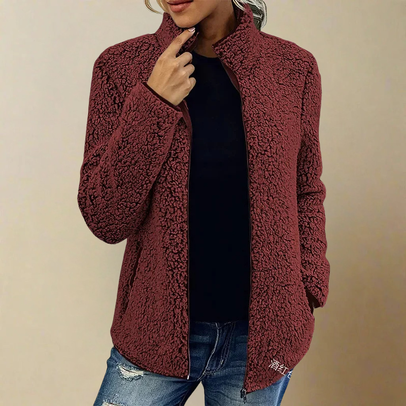 Zena - Fleece Jacket With Double Pockets