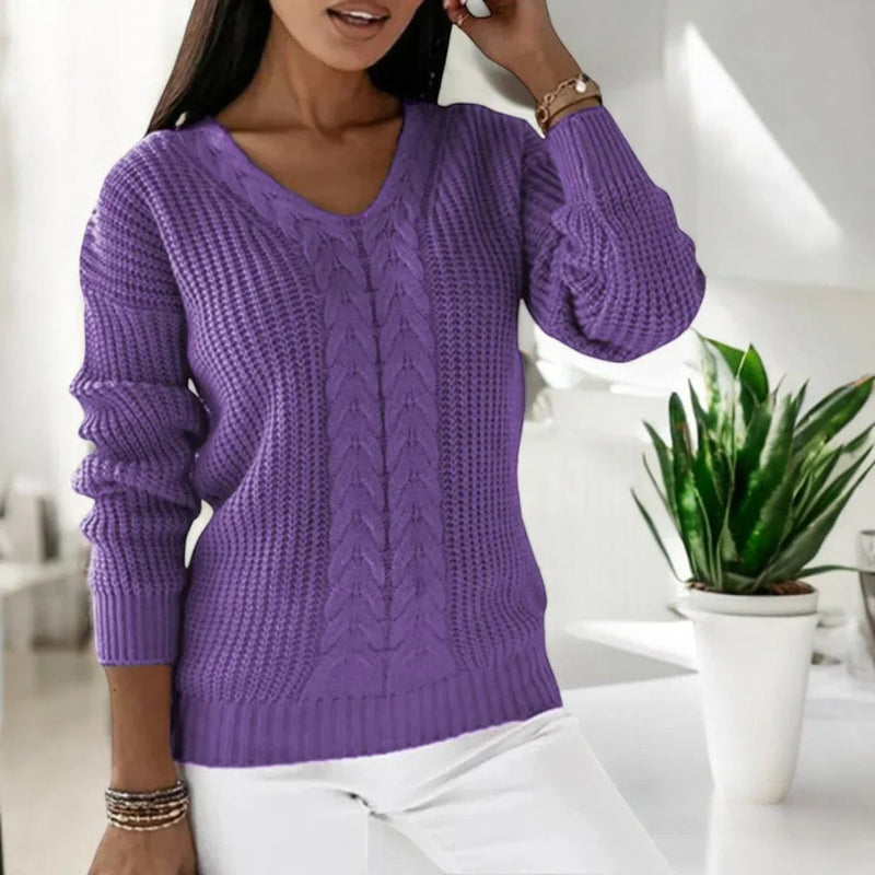 Hulda - Warm Long Sleeve Sweater