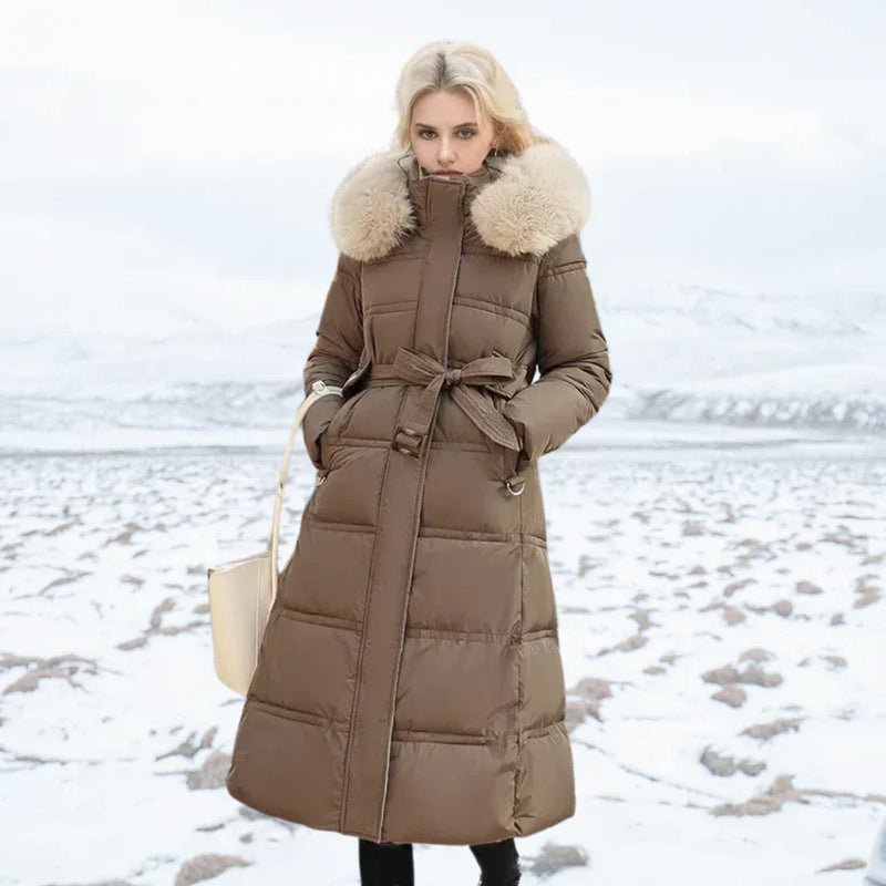 Lily - Parka d'hiver Avec Capuchon En Fourrure