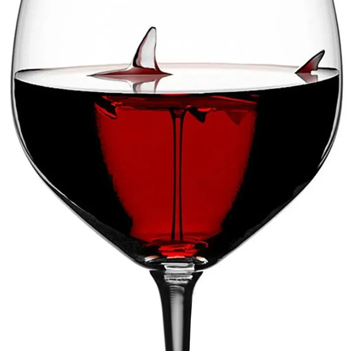 SharkSip - Verre à Requin Pour Le Vin Rouge