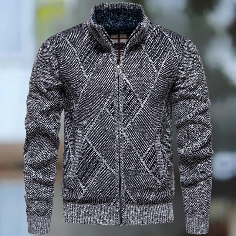 Helmut - Warm Zip-Up Sweater