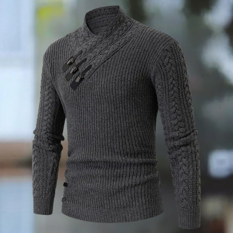 Galen - Long Sleeve Knitted Sweater