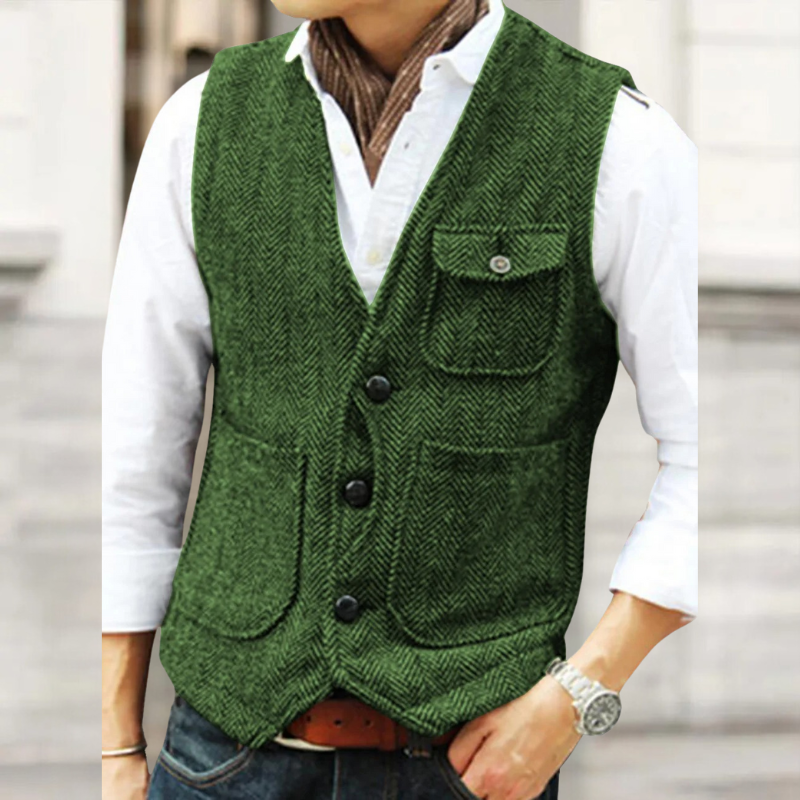 Niko - Formal Multi-Pocket Vest