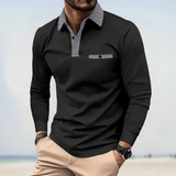 Gontran - Long Sleeve Polo Shirt