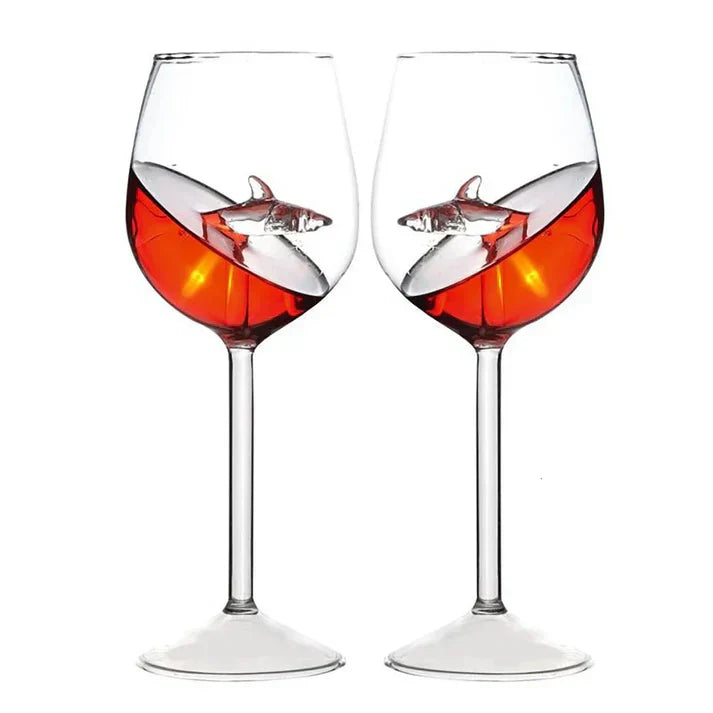 SharkSip - Shark Glass for Red Wine