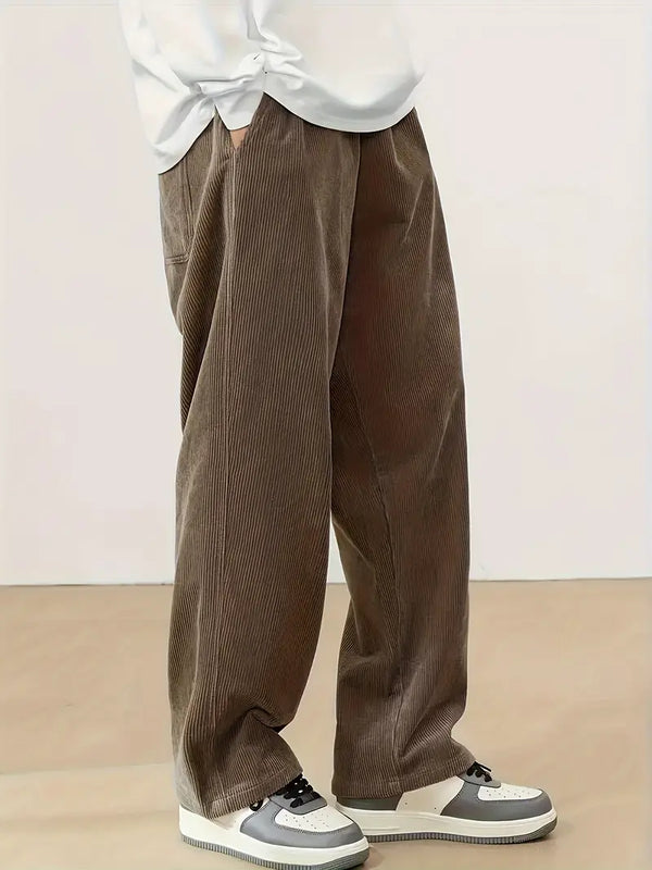 Jeff - Corduroy Casual Pants