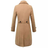 Wilmer - Double Row Button Wool Coat