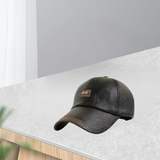 Stefanus - Comfortable Leather Cap