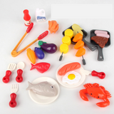 GrillSplash - Kids Pretend Play Barbecue Set with Watering Light