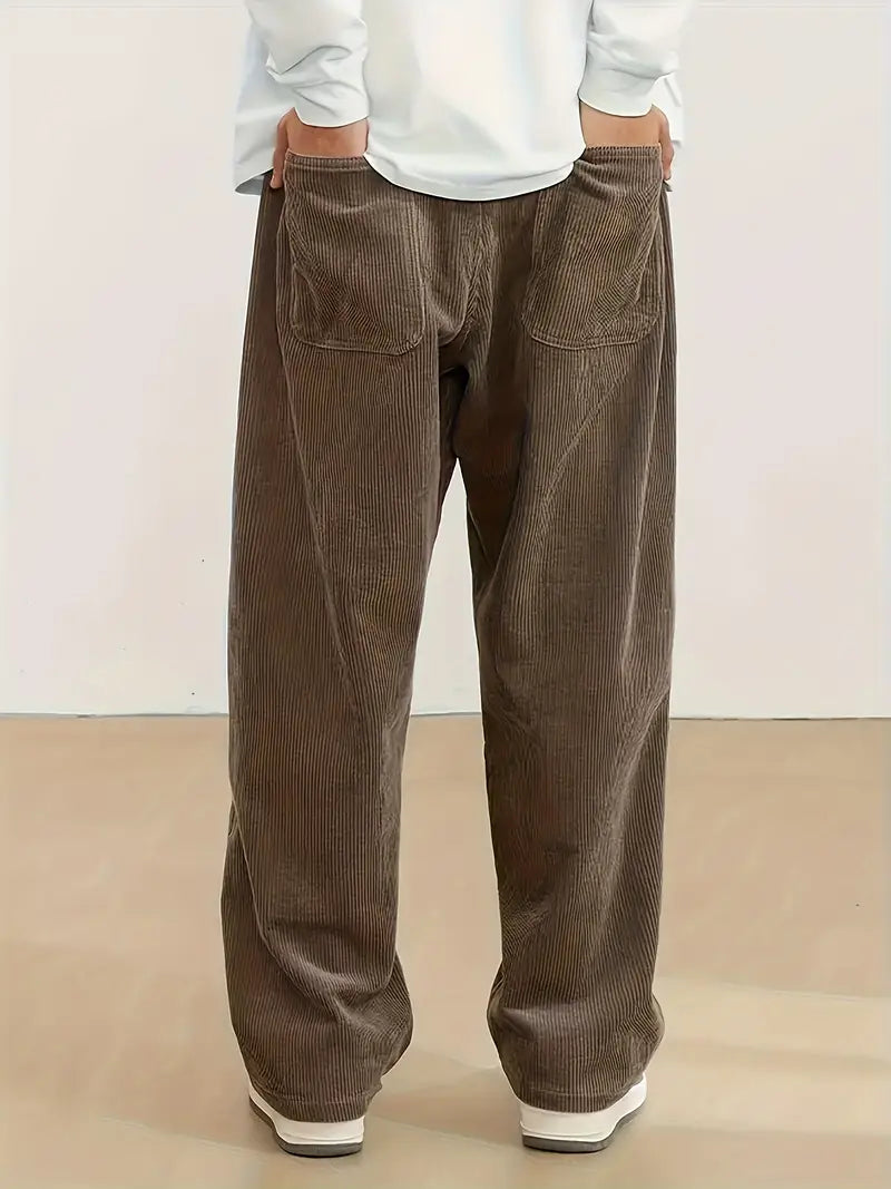 Jeff - Corduroy Casual Pants