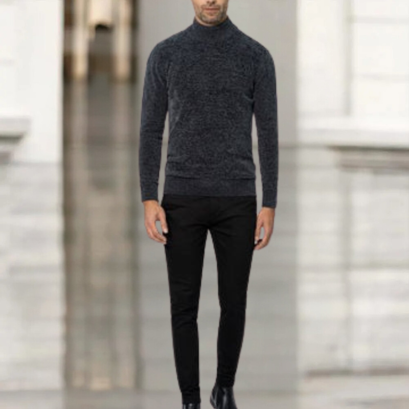 Laurin - Luxury Turtleneck Knit Sweater