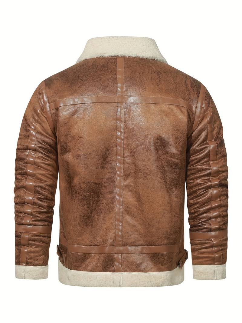 Meinhard - Leather Winter Coat