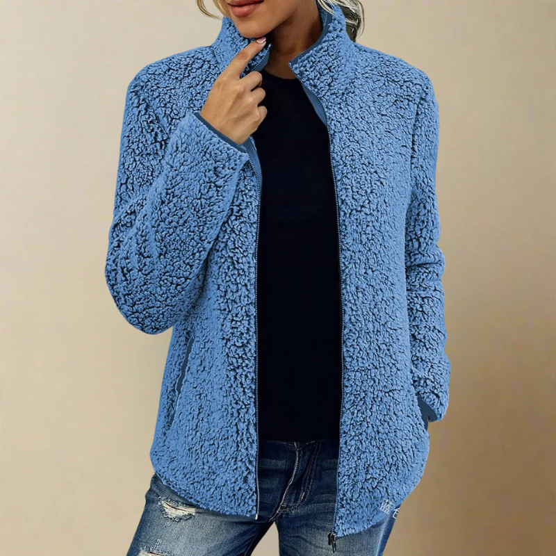 Zena - Fleece Jacket With Double Pockets