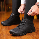 Norbertus - Casual Leather Ankle Boots