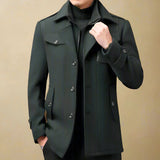 Zeron - Double Collar Wool Coat