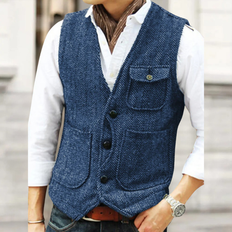 Niko - Formal Multi-Pocket Vest