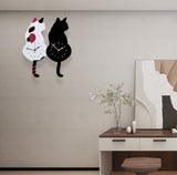 TailSpin - Tail Wagging Cat Wall Clock