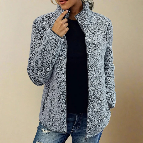 Zena - Fleece Jacket With Double Pockets