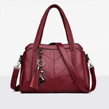 Freja - Large Capacity Leather Handbag