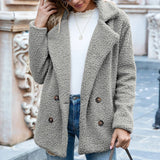 Naomi – Faux Fur Teddy Coat