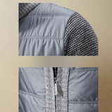 Feodor - Warm Jacket with Stand-up Collar and Zipper