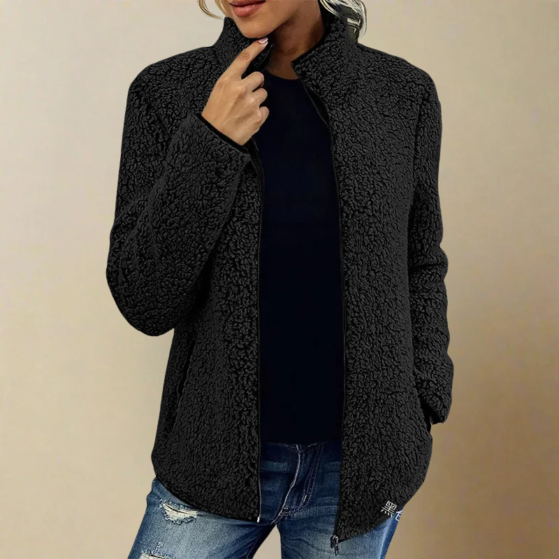 Zena - Fleece Jacket With Double Pockets