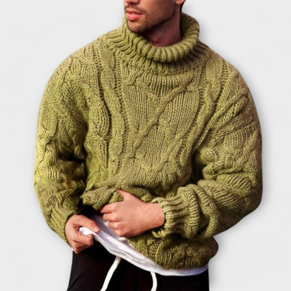 Firth - Winter Knitted Turtleneck Sweater
