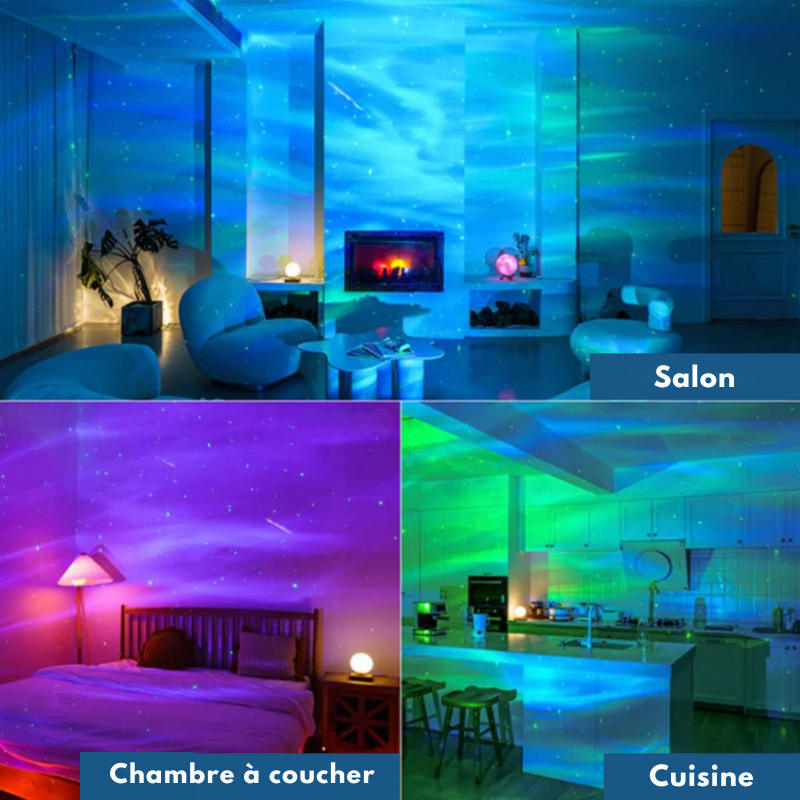 GalaxyVista - Transform Your Space With The Aurora Galaxy Projector