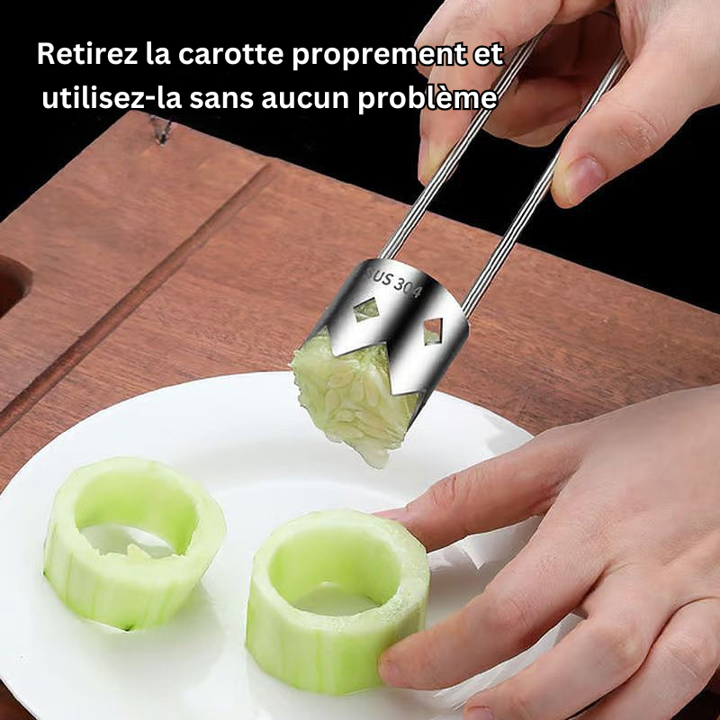 FruitCore - Stainless Steel Core for Fruits and Vegetables