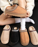 Hilaria - Cashmere Thick Sole Slipper