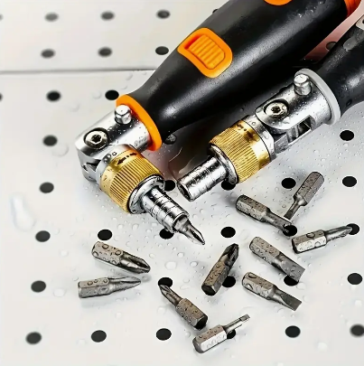 ToolFlex - Complete 10 in 1 Portable Ratcheting Screwdriver Set