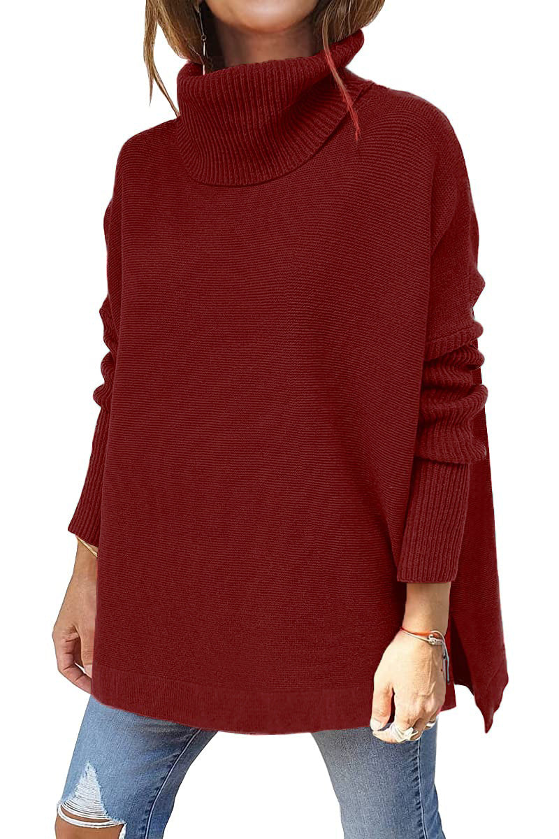 Latisha - Comfy Oversized Turtleneck