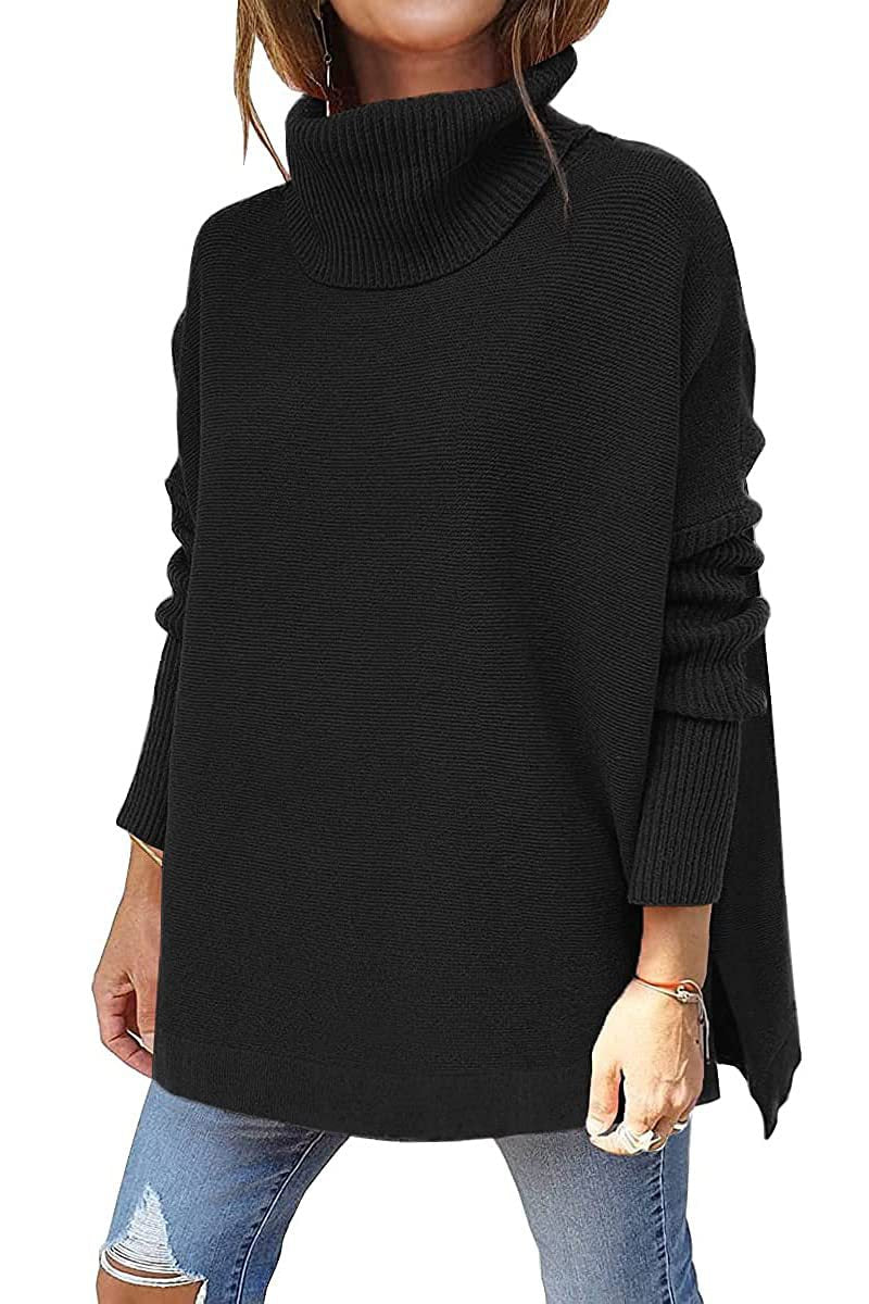 Latisha - Comfy Oversized Turtleneck