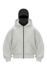 Mackenziel - Full Zip Balaclava Hoodie