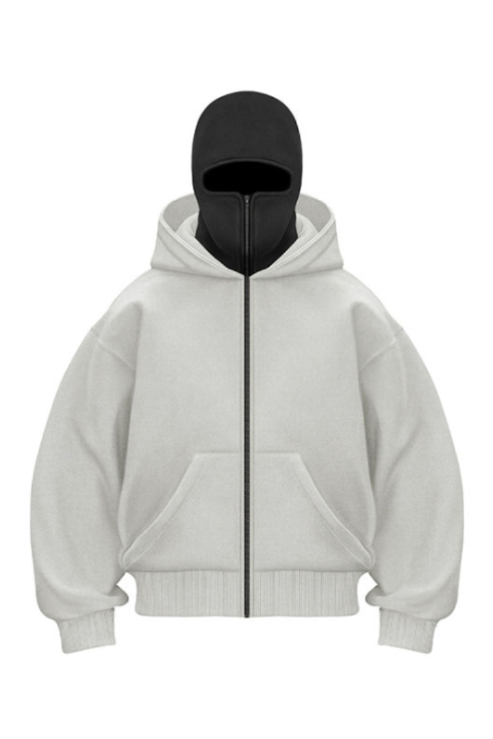 Mackenziel - Full Zip Balaclava Hoodie