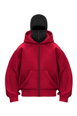 Mackenziel - Full Zip Balaclava Hoodie